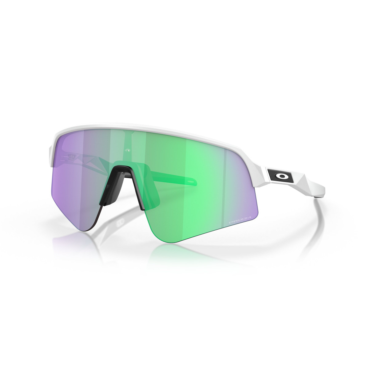 Oakley Sutro Lite Sweep saulesbrilles | Matte White - Prizm Road Jade