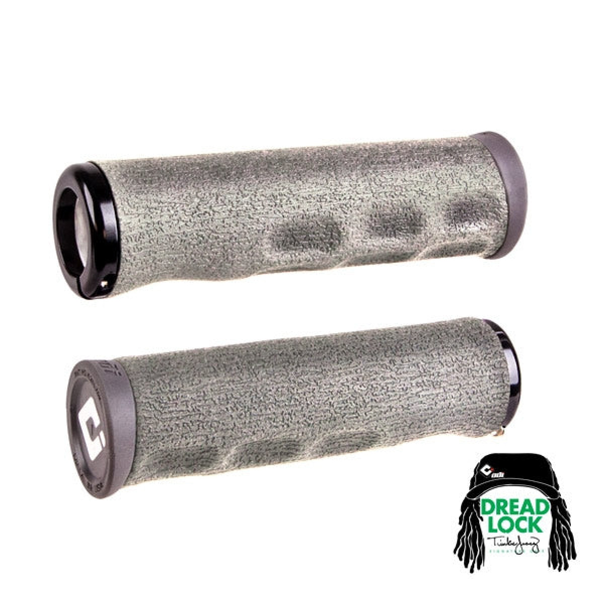 ODI F1 Series Dread Lock V2.1 Lock-On stūres rokturi | Grafīts