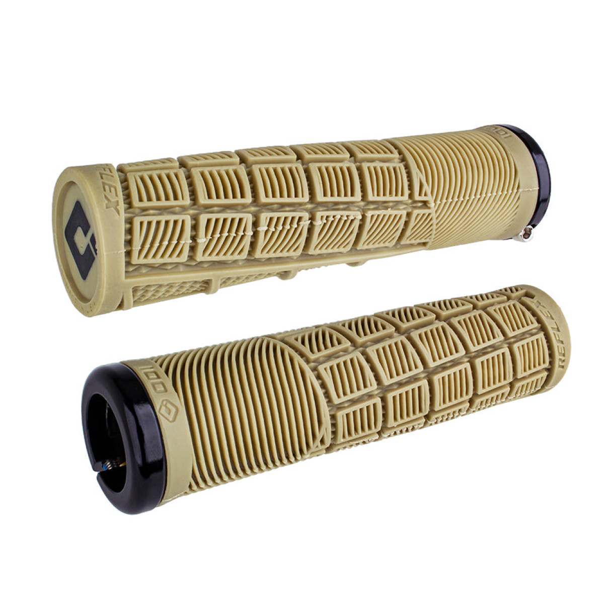 ODI Reflex V2.1 Lock-On stūres rokturi | Beige