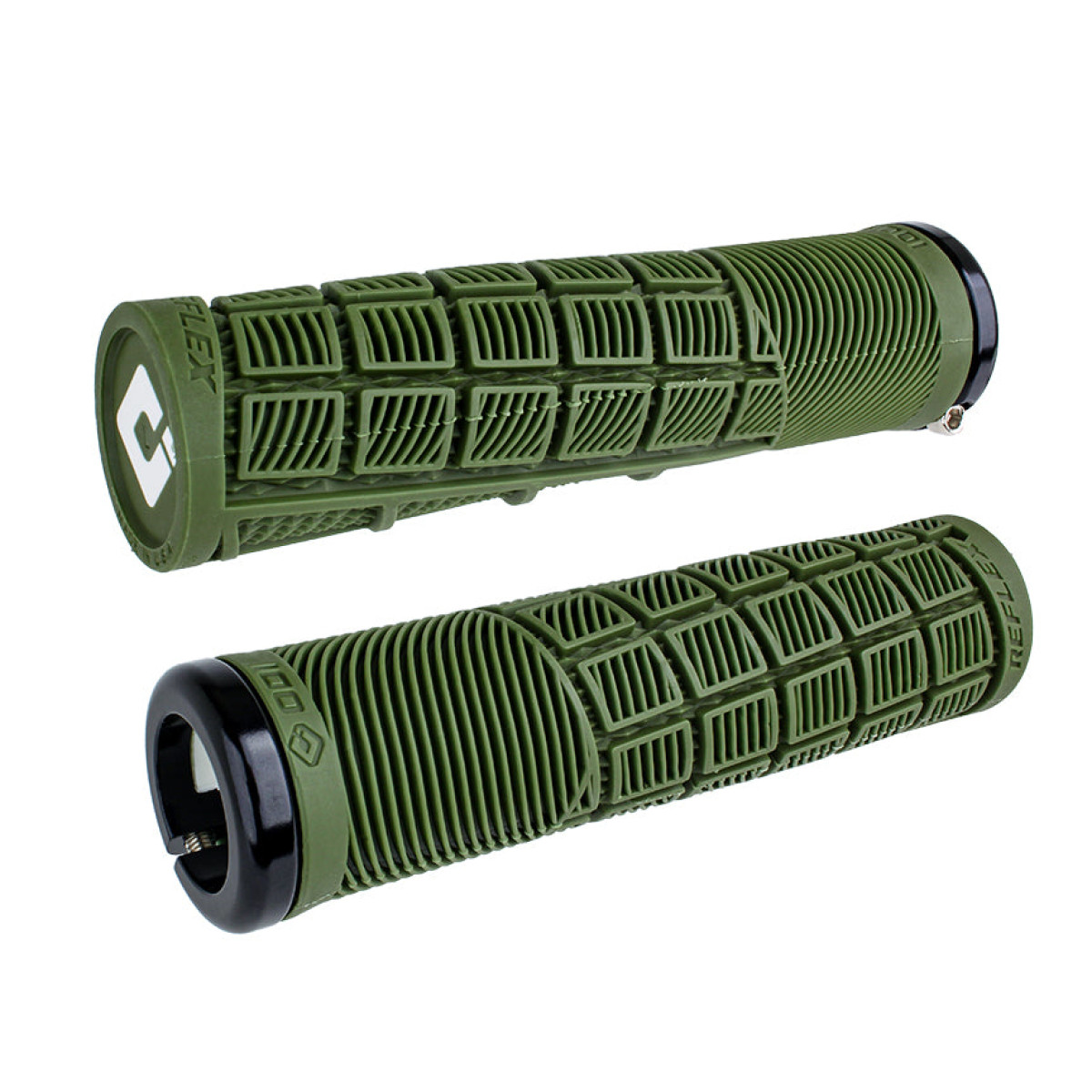 ODI Reflex V2.1 Lock-On stūres rokturi | Olive