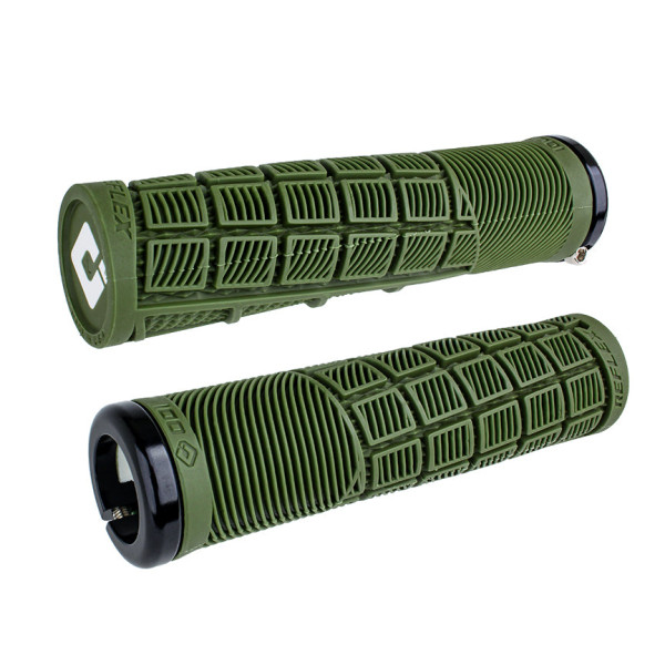 ODI Reflex V2.1 Lock-On stūres rokturi | Olive