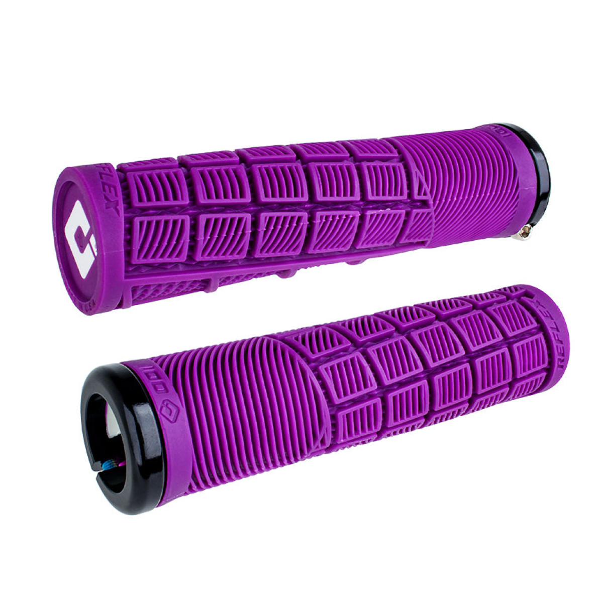 ODI Reflex V2.1 Lock-On stūres rokturi | Purple