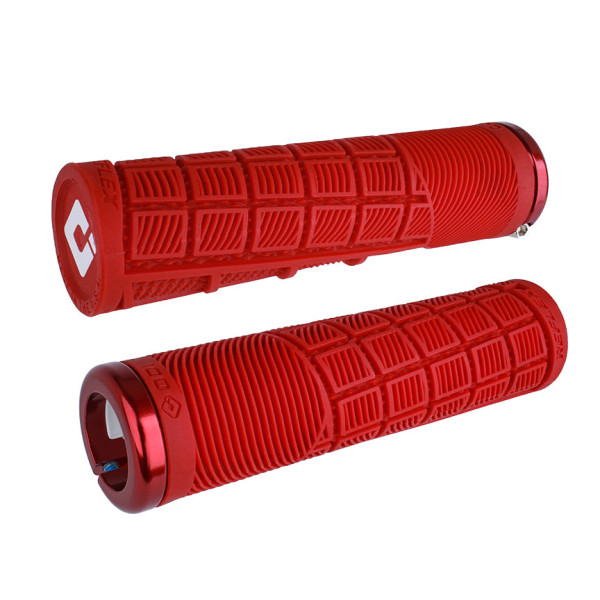 ODI Reflex V2.1 Lock-On stūres rokturi | Red