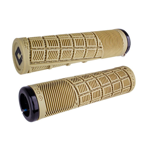 ODI Reflex XL V2.1 Lock-On stūres rokturi | Beige