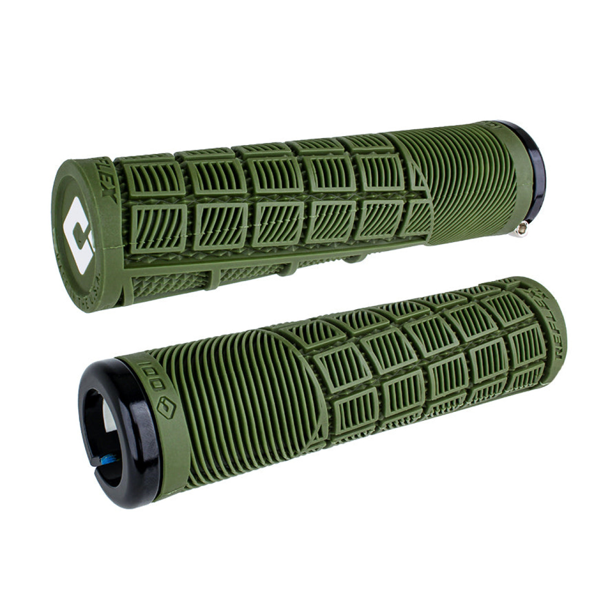 ODI Reflex XL V2.1 Lock-On stūres rokturi | Olive