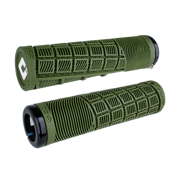 ODI Reflex XL V2.1 Lock-On stūres rokturi | Olive