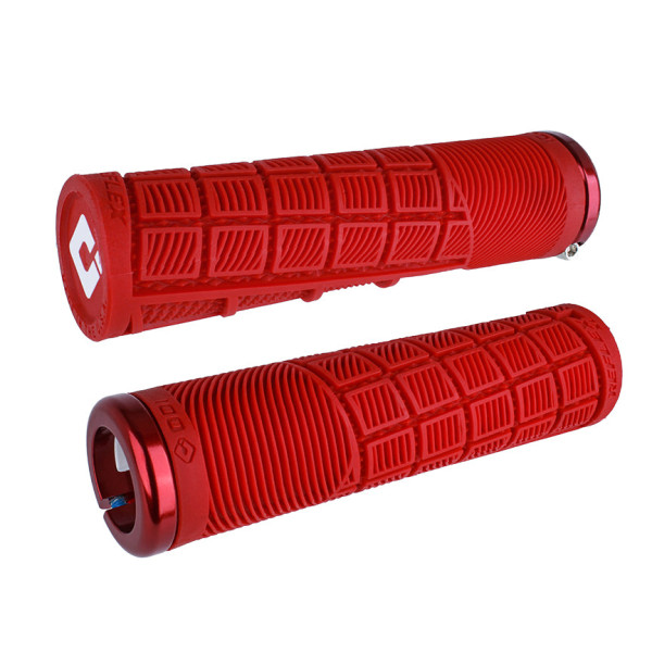 ODI Reflex XL V2.1 Lock-On stūres rokturi | Red