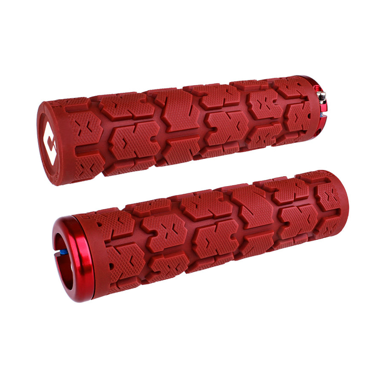 ODI Rogue V2.1 Lock-On stūres rokturi | Red