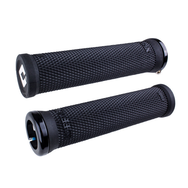 ODI Ruffian V2.1 Lock-On stūres rokturi | Black