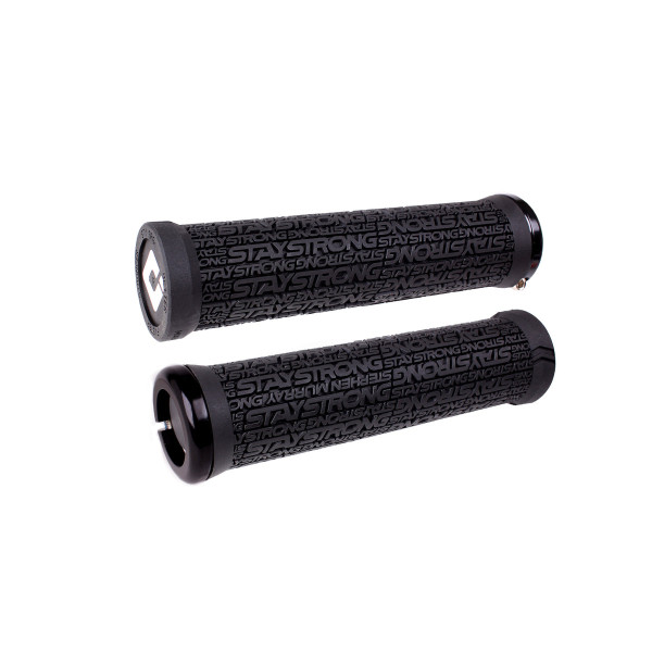 ODI Stay Strong Reactiv V2.1 Lock-On stūres rokturi | Black