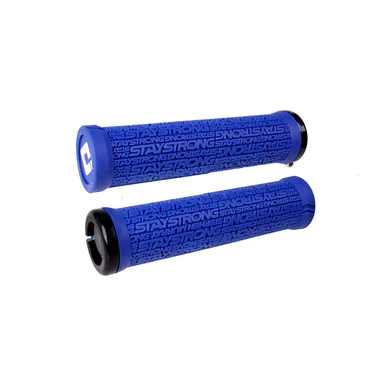 ODI Stay Strong Reactiv V2.1 Lock-On stūres rokturi | Blue