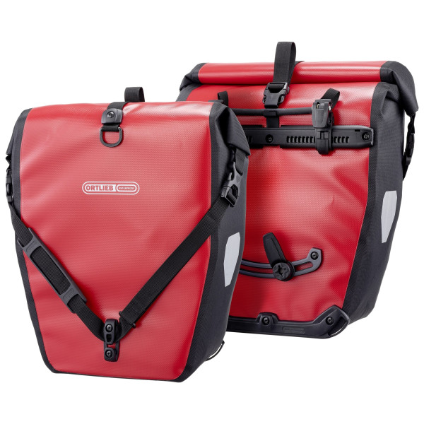 ORTLIEB Back-Roller velosipēda bagāžnieka somas | QL2.1 | 2x20 L | Red ORTLIEB Back-Roller velosipēda bagāžnieka somas | QL2.1 | 2x20 L | Red