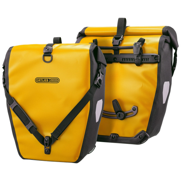 ORTLIEB Back-Roller velosipēda bagāžnieka somas | QL2.1 | 2x20 L | Sun Yellow ORTLIEB Back-Roller velosipēda bagāžnieka somas | QL2.1 | 2x20 L | Sun Yellow