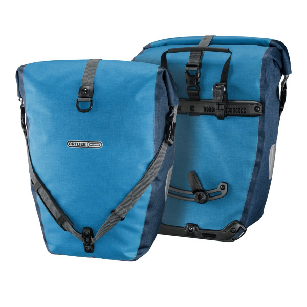 ORTLIEB Back-Roller Plus CR velosipēda bagāžnieka somas | QL2.1 | 2x20 L | Denim ORTLIEB Back-Roller Plus CR velosipēda bagāžnieka somas | QL2.1 | 2x20 L | Denim