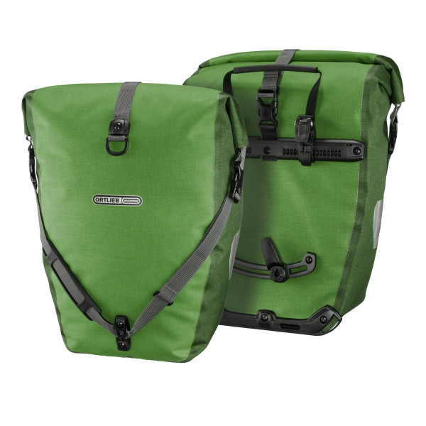ORTLIEB Back-Roller Plus CR velosipēda bagāžnieka somas | QL2.1 | 2x20 L | Moss Green ORTLIEB Back-Roller Plus CR velosipēda bagāžnieka somas | QL2.1 | 2x20 L | Moss Green