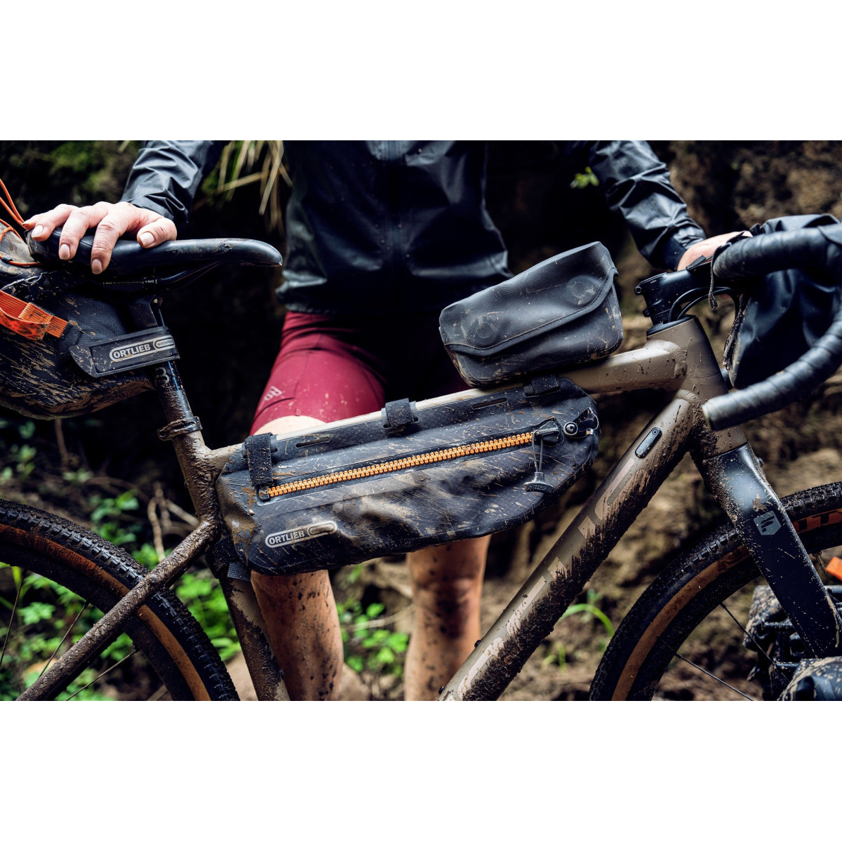 ORTLIEB Frame-Pack Toptube rāmja soma | 3 L | Black Matt