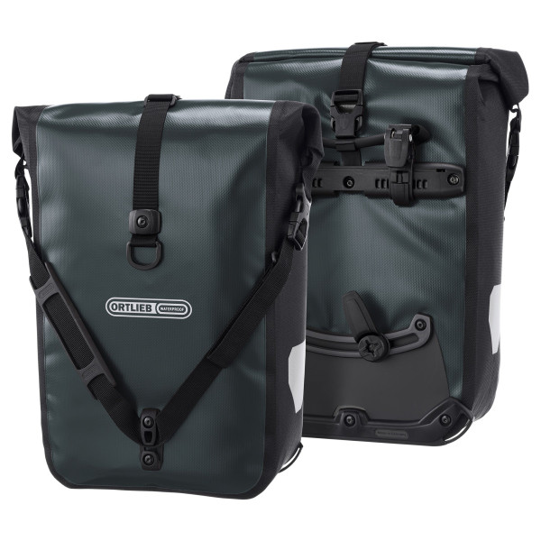ORTLIEB Sport-Roller velosipēda bagāžnieka somas | 2x14.5 L | Asphalt ORTLIEB Sport-Roller velosipēda bagāžnieka somas | 2x14.5 L | Asphalt