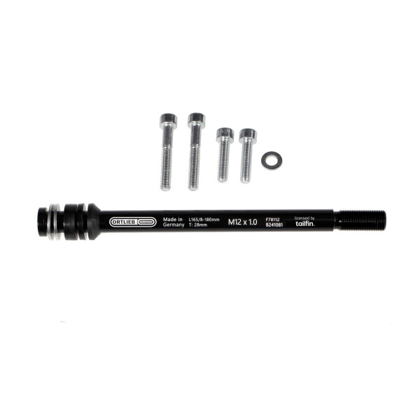 Ortlieb Thru Axle M6-Connector - aizmugurējā riteņa ass | Thru Axle | M12 x 1.0 Ortlieb Thru Axle M6-Connector - aizmugurējā riteņa ass | Thru Axle | M12 x 1.0
