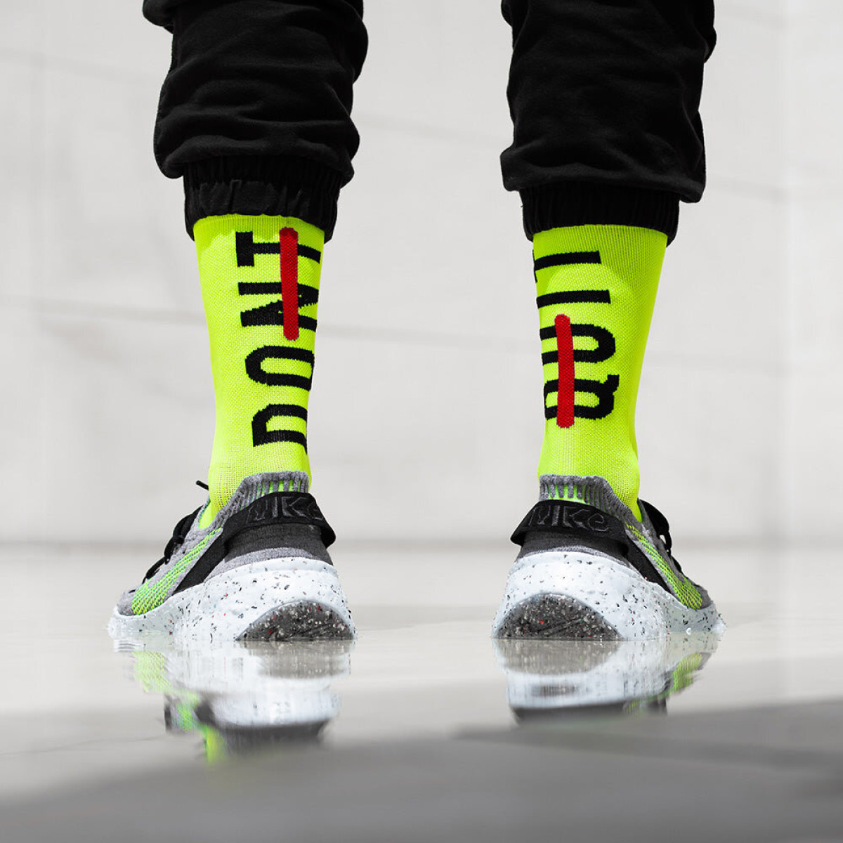 Pacific DON'T QUIT zeķes | Neon