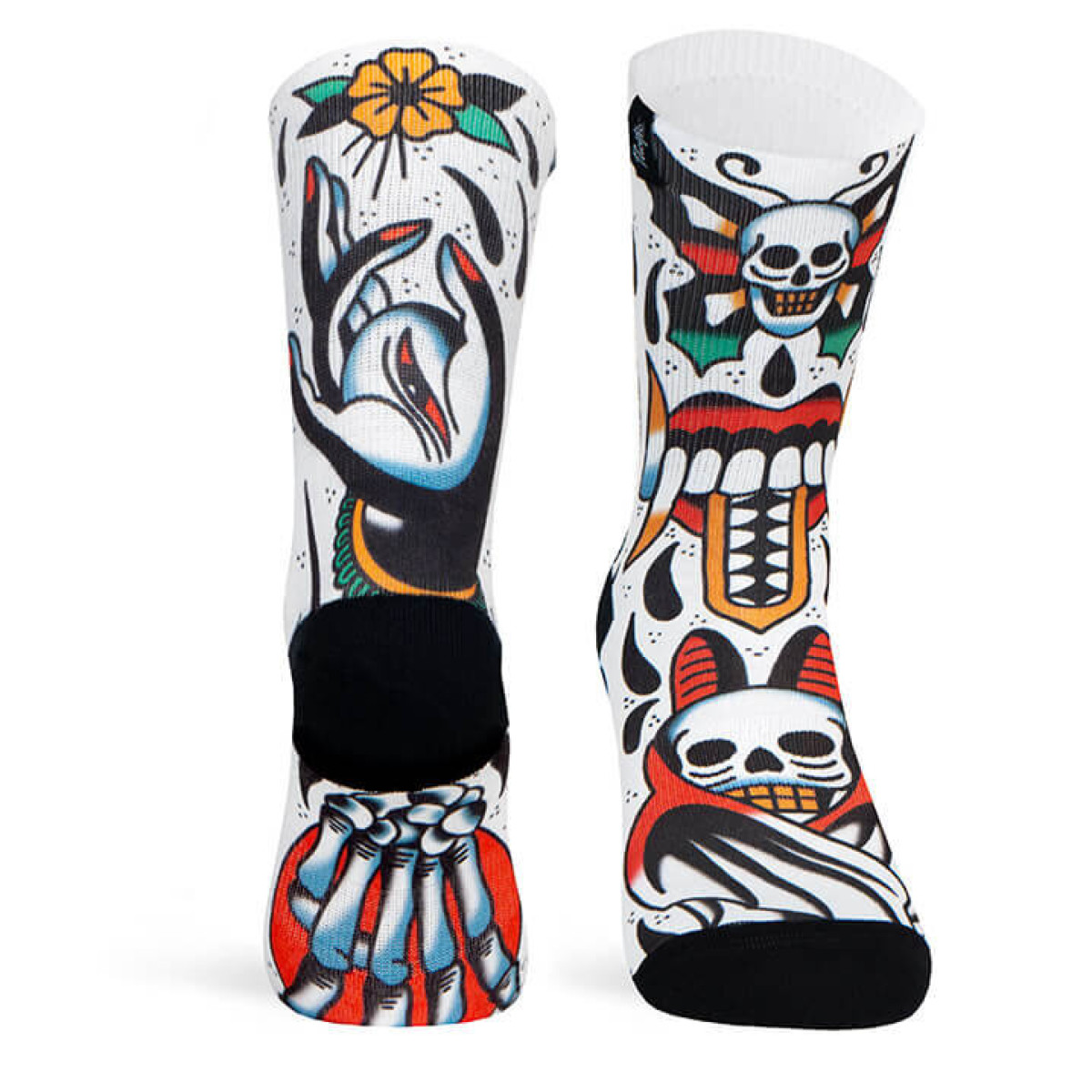 Pacific SKULL Zeķes | Daudzkrāsains