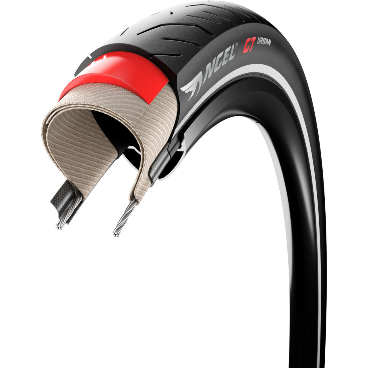 Pirelli Angel GT Urban 28" HyperBELT Pro Compound Urban riepa | Black