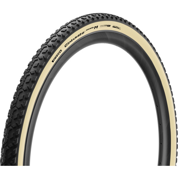 Pirelli Cinturato Gravel M TLR 28" ProWALL SmartEVO GR salokāmā riepa | Retro Tan-Wall