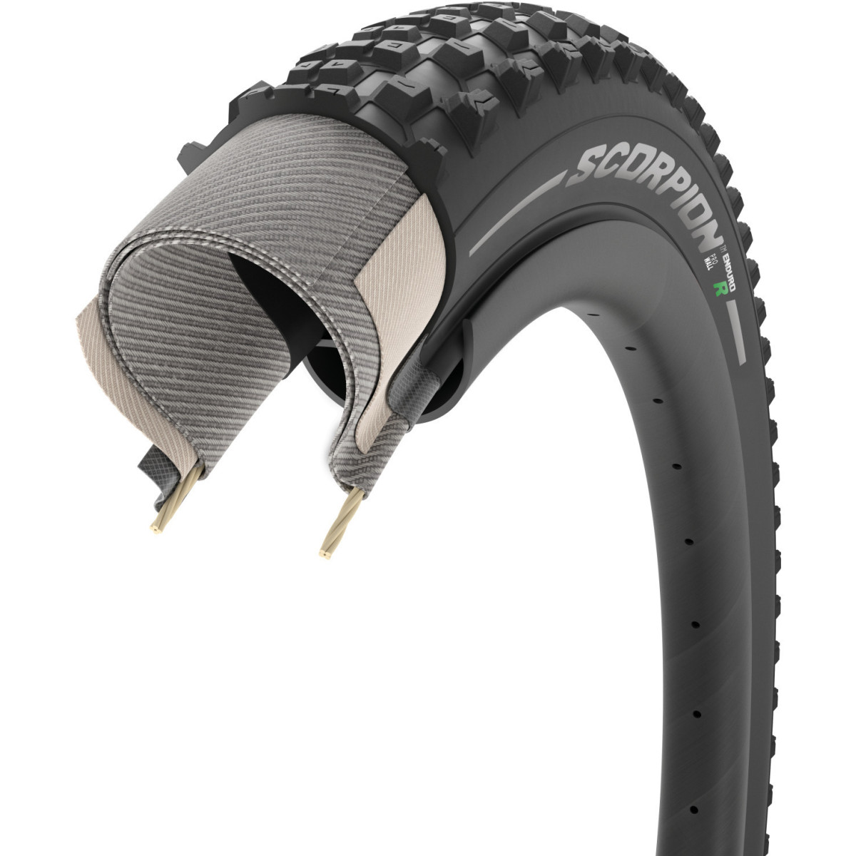 Pirelli Scorpion Eduro R TLR 29" ProWALL SmartGRIP salokāmā riepa | Black