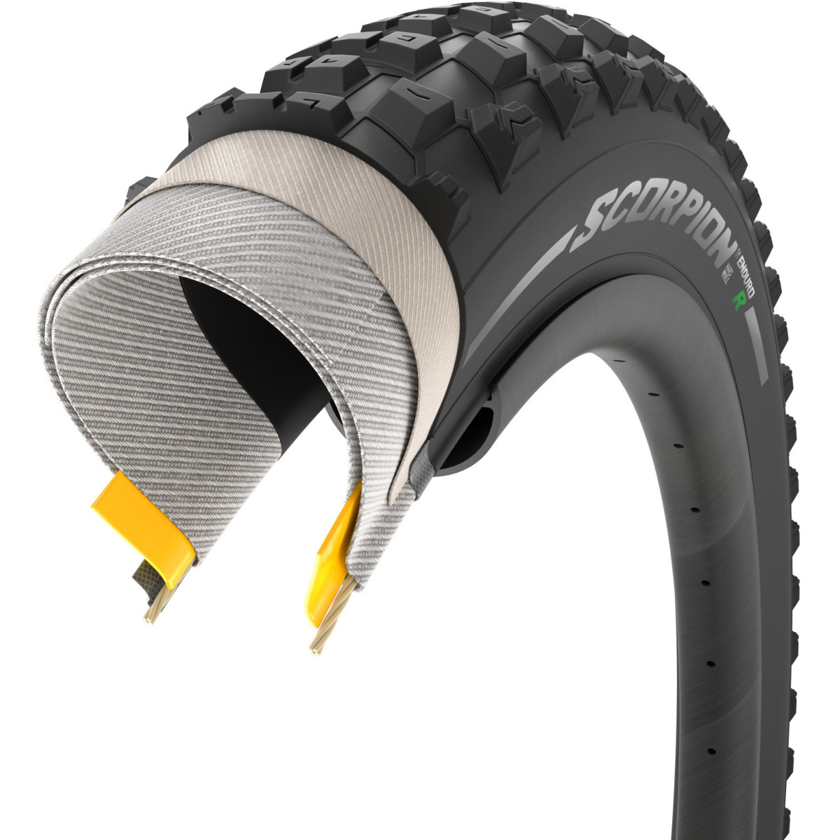 Pirelli Scorpion Eduro R TLR 29" HardWALL SmartGRIP salokāmā riepa | Black