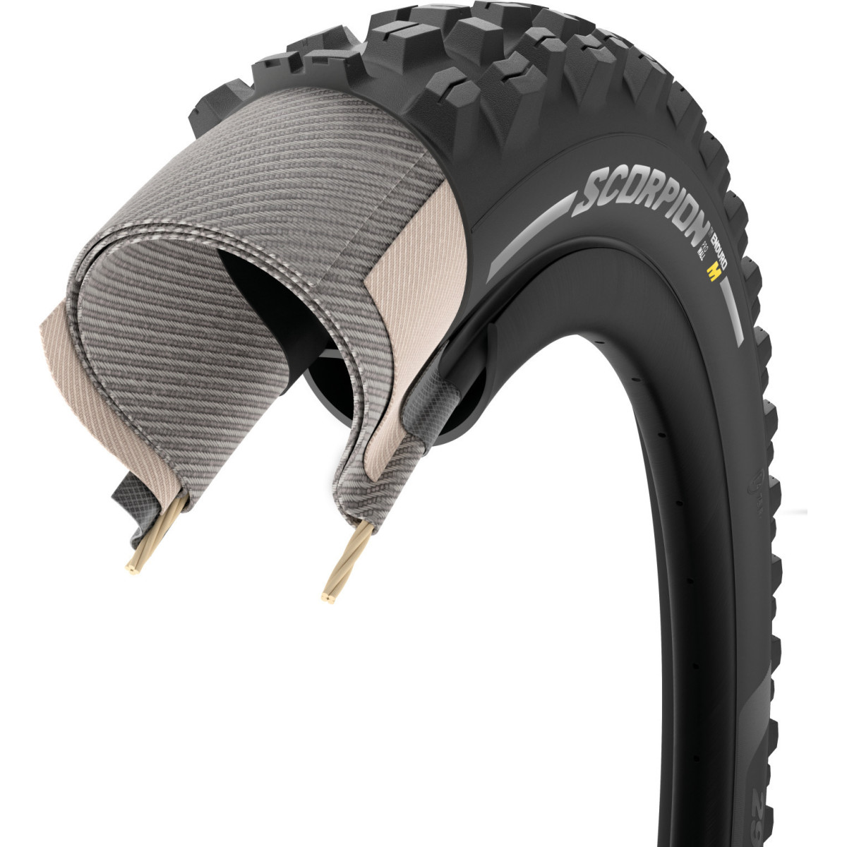 Pirelli Scorpion Enduro M TLR 29" ProWALL SmartGRIP Gravity salokāmā riepa | Black