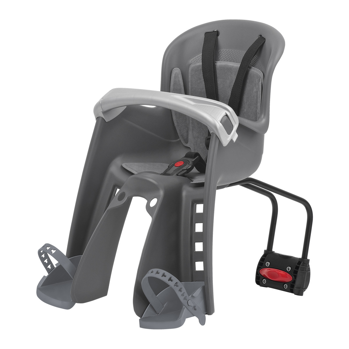 Polisport Bilby Junior FF 26-28" bērnu velokrēsls | Dark Grey - Silver
