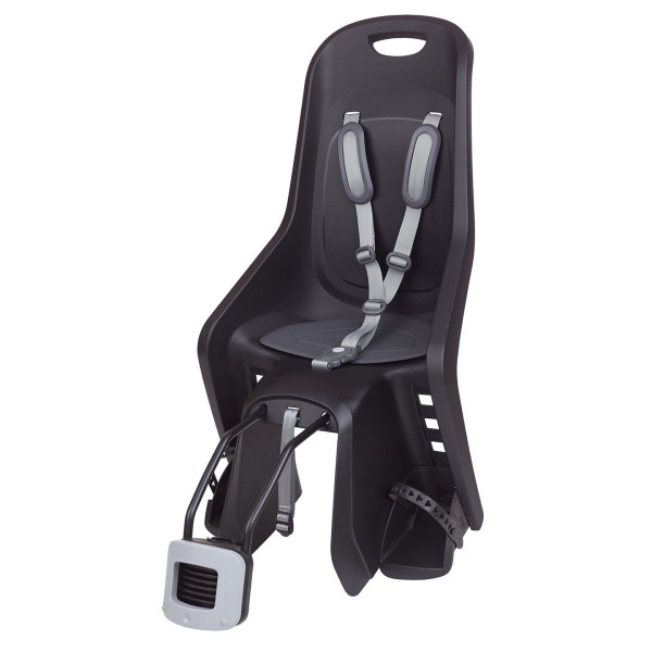 Polisport Bubbly Maxi Plus FF 26-28" bērnu velokrēsls | Black - Dark Grey