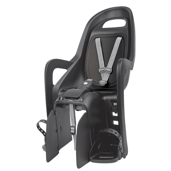 Polisport Groovy CFS 26-29" bērnu velokrēsls | Black - Dark Grey