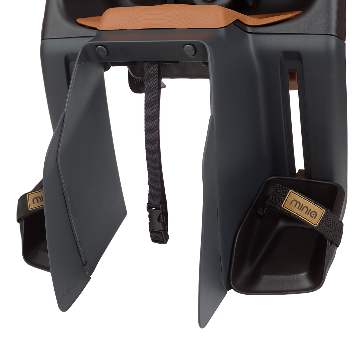 Polisport Minia CFS 26-29" uz bagāžnieka stiprināms bērnu velokrēsls | Black