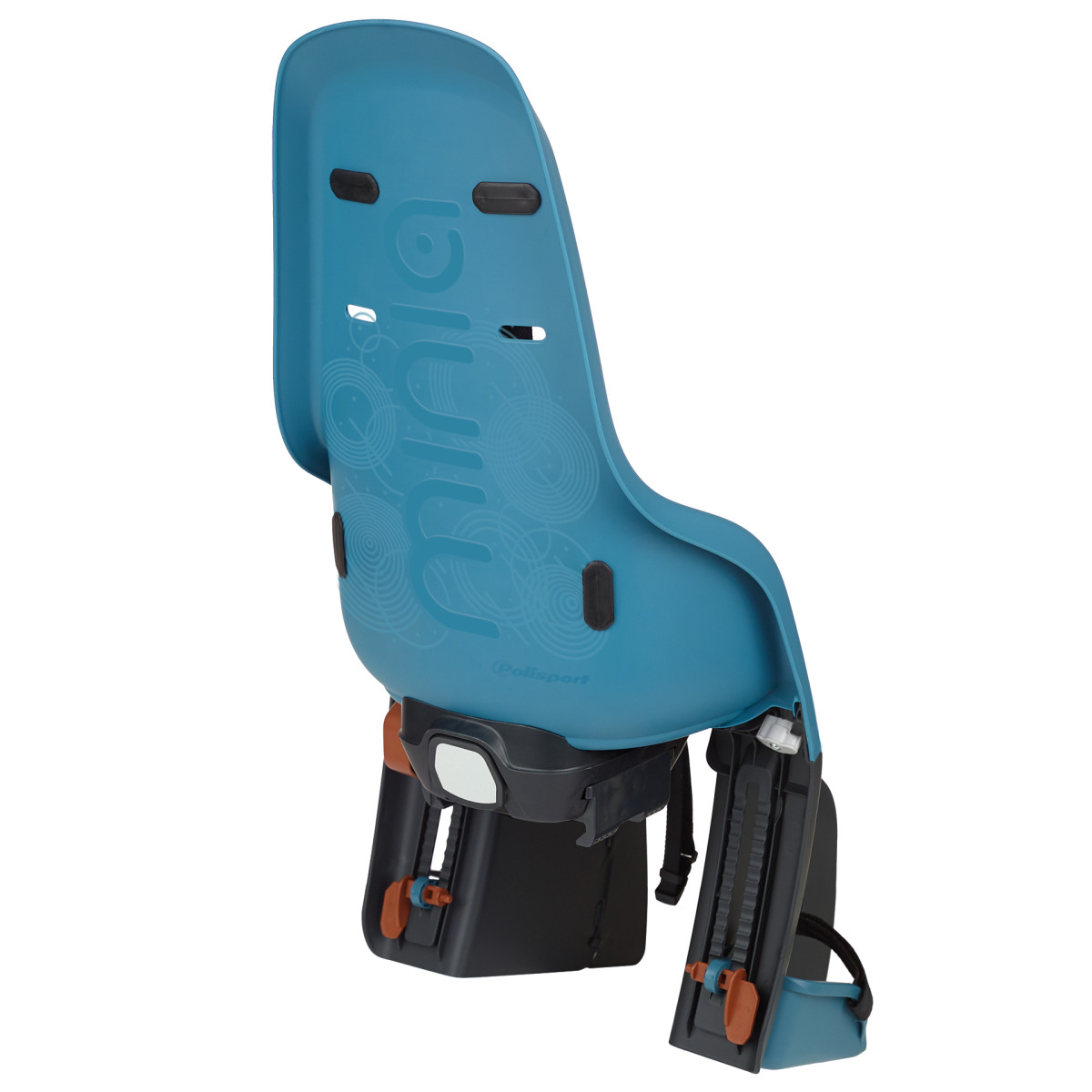 Polisport Minia CFS 26-29" uz bagāžnieka stiprināms bērnu velokrēsls | Blue