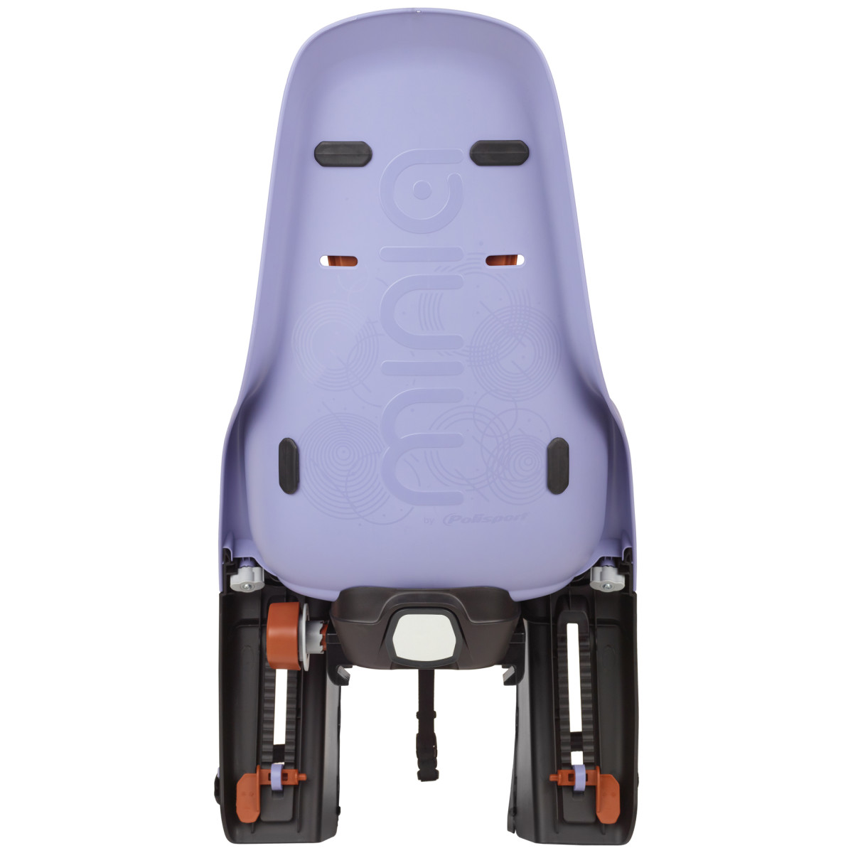 Polisport Minia CFS 26-29" uz bagāžnieka stiprināms bērnu velokrēsls | Roxo