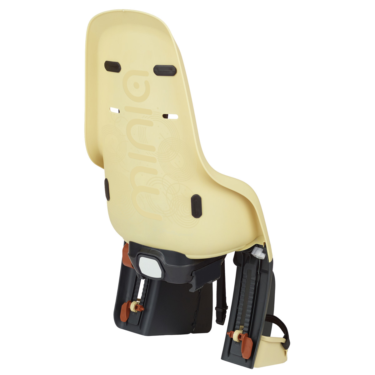 Polisport Minia CFS 26-29" uz bagāžnieka stiprināms bērnu velokrēsls | Yellow