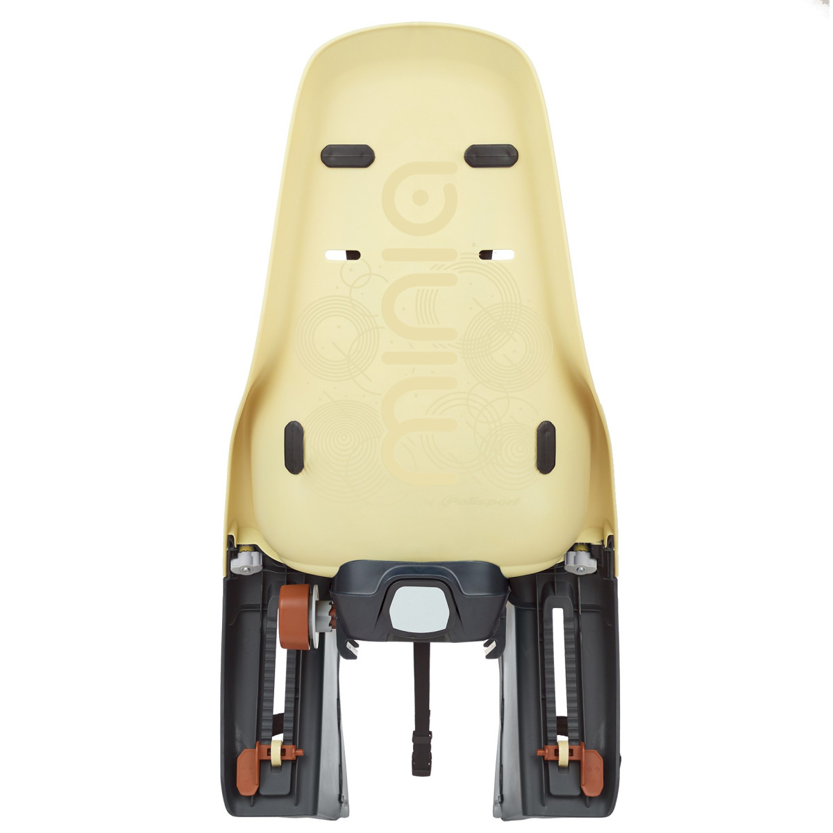 Polisport Minia CFS 26-29" uz bagāžnieka stiprināms bērnu velokrēsls | Yellow