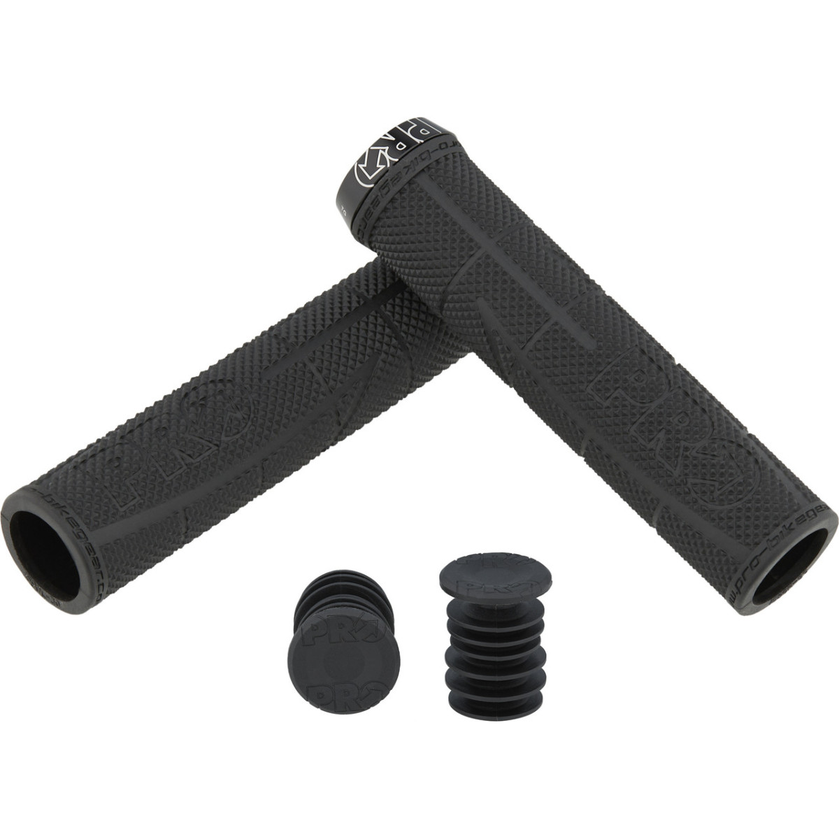 PRO Grips Race Lock On stūres rokturi | Ø 32 mm | Black