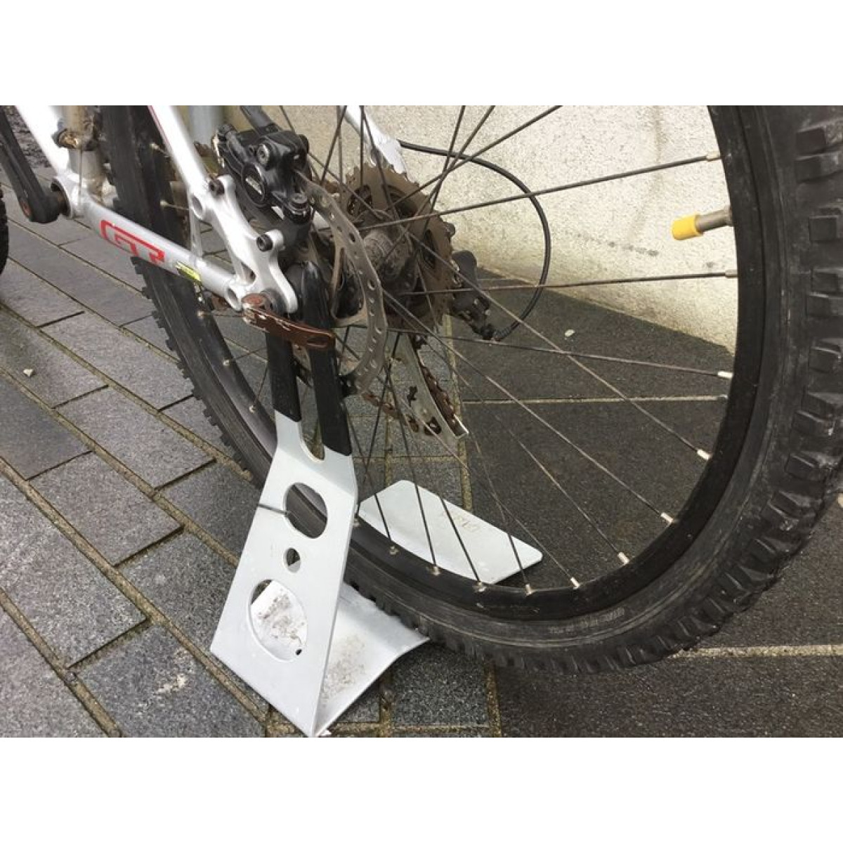 PRO velosipēdu statīvs | Pelēks - melns