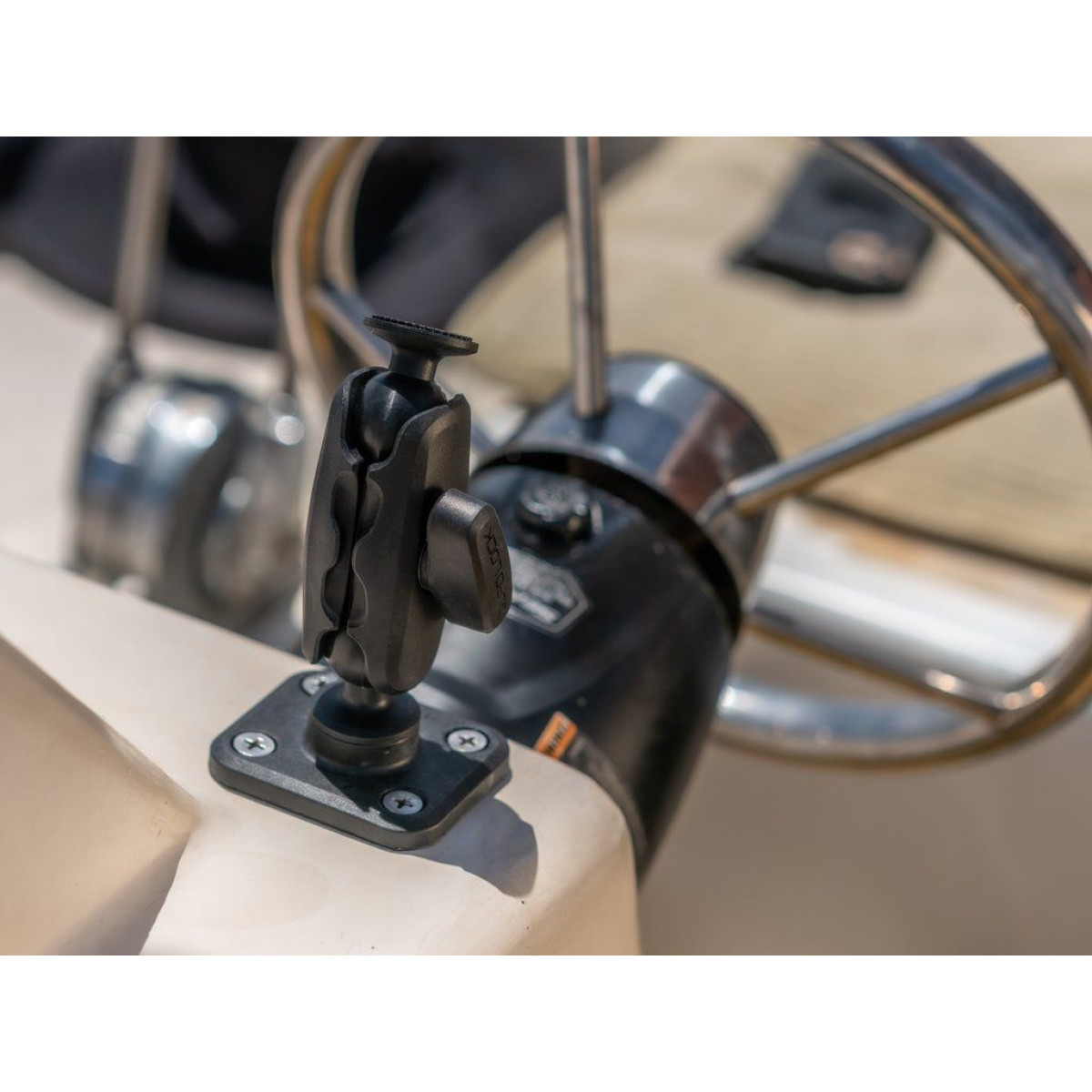 Quad Lock® 360 bāze - plakana taisnstūra ar 4 caurumiem