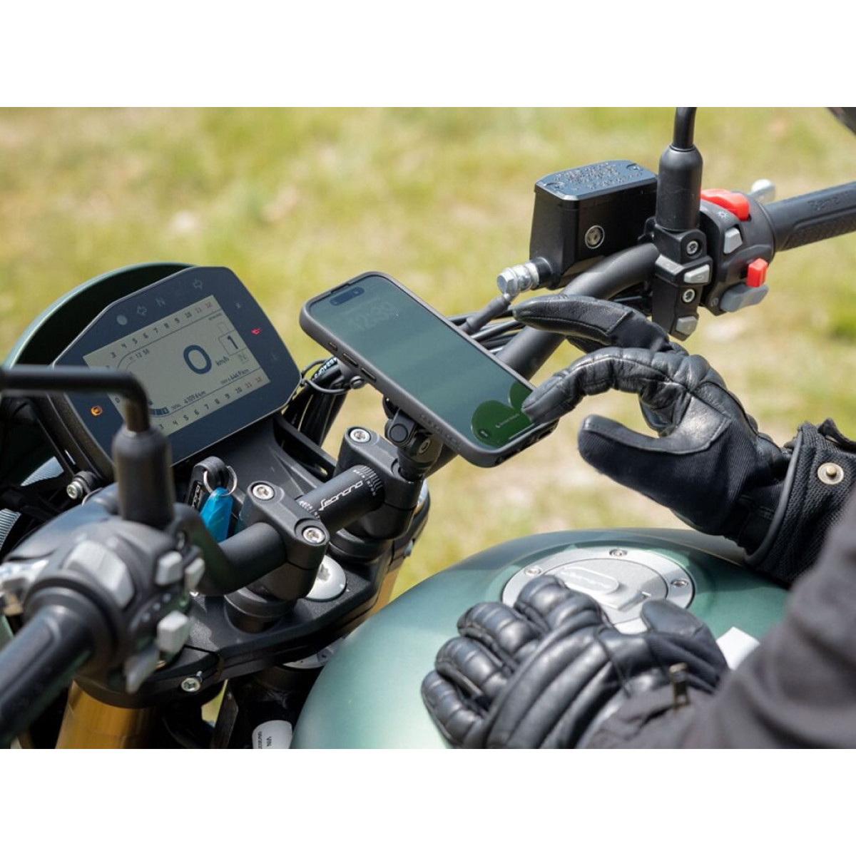 Quad Lock®® motocikls - stūres skavas skrūvju stiprinājums Pro