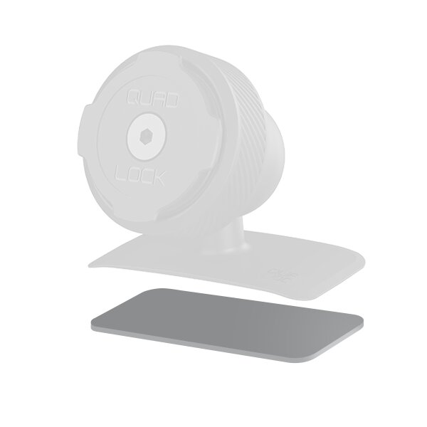 Quad Lock® līmplāksne automašīnas stiprinājuma paliktnim Quad Lock® līmplāksne automašīnas stiprinājuma paliktnim
