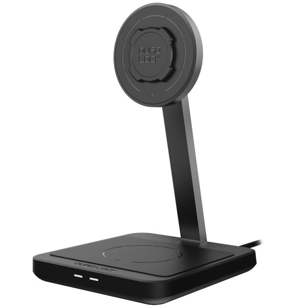 Quad Lock® MAG Dual Desktop bezvadu lādētājs Quad Lock® MAG Dual Desktop bezvadu lādētājs