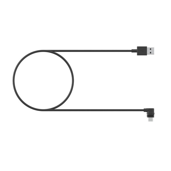 Quad Lock® bezvadu uzlādes kabelis, kas izturīgs pret laikapstākļiem, labajā leņķī