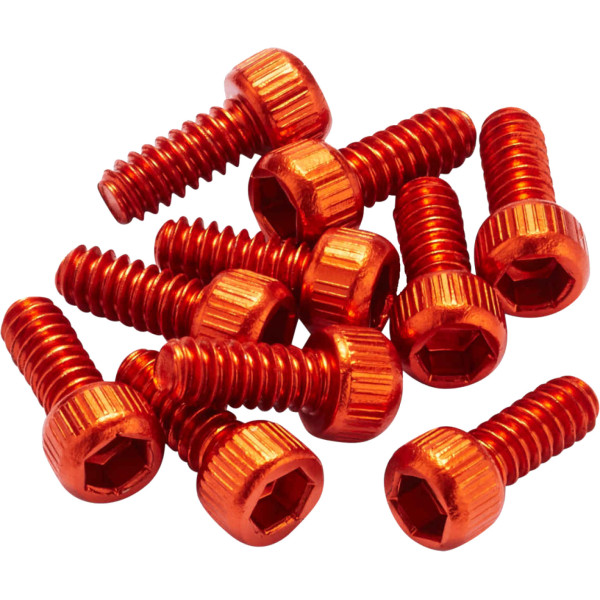 Reverse Components Alu Medium 11 mm skrūves Escape Pro, Black One, Base pedāļiem | Oranža