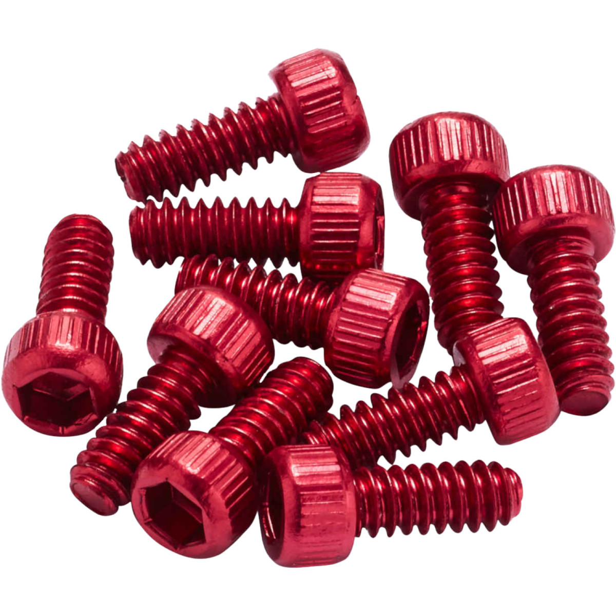 Reverse Components Alu Medium 11 mm skrūves Escape Pro, Black One, Base pedāļiem | Sarkana