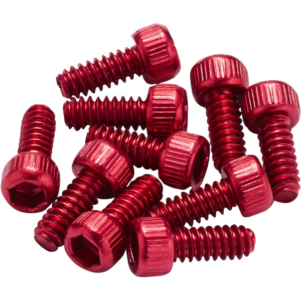 Reverse Components Alu Medium 11 mm skrūves Escape Pro, Black One, Base pedāļiem | Sarkana