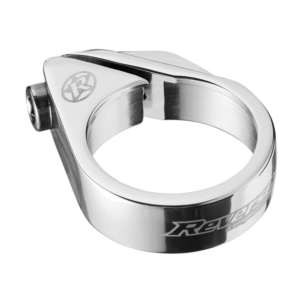 Reverse Bolt sēdekļa stutes skava | 34.9mm | Silver