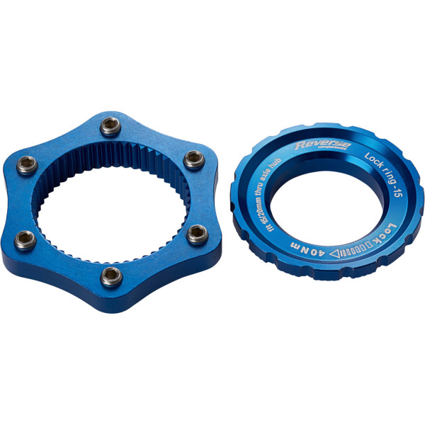 Reverse Components Center Lock Center-Lock Rotora adapteris | Zils