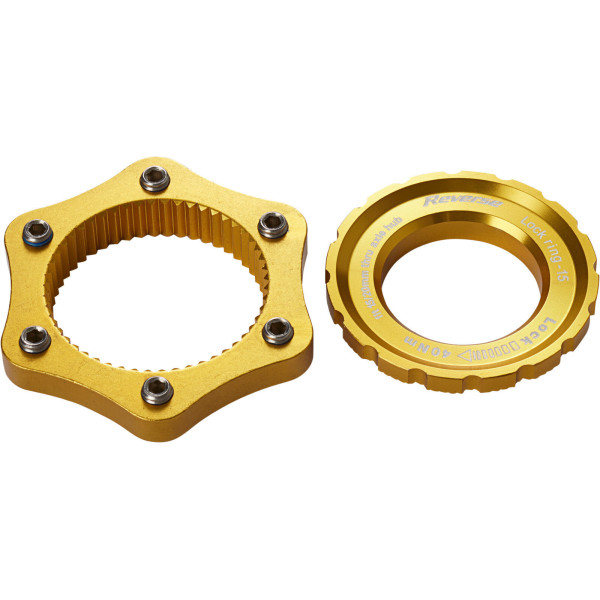 Reverse Components Center Lock Center-Lock Rotora adapteris | Zelta